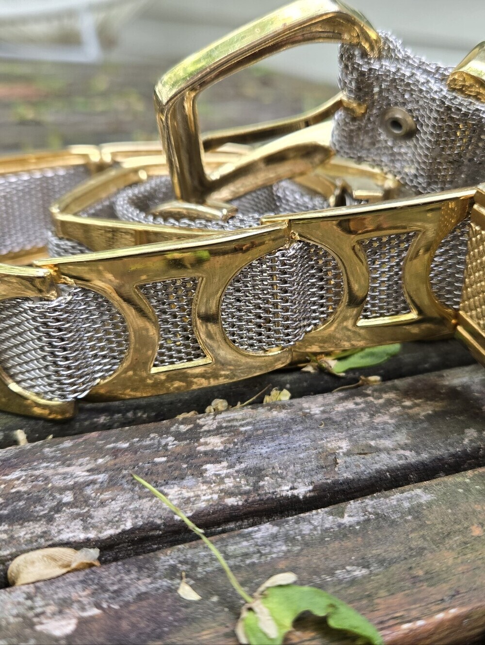 Vintage Mesh Metal Belt - Picture 9 of 9